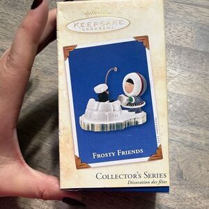 Hallmark 2002 Frosty Friends Collector’s Series Ornament with Box